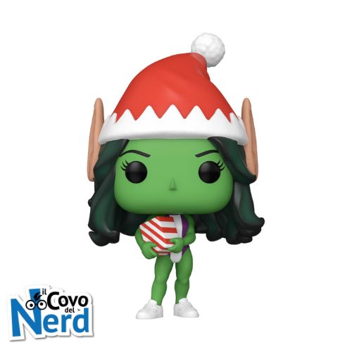Alternative view of Funko POP! Marvel: Holiday - She Hulk 1286
