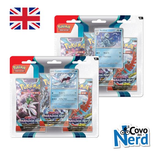 3-Pack Booster Bundle Paradox Rift (2 Blisters) - Pokémon TCG - ENG