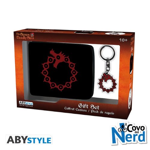 7 Deadly Sins Gift Set Portafogli + Portachiavi ABYPCK145