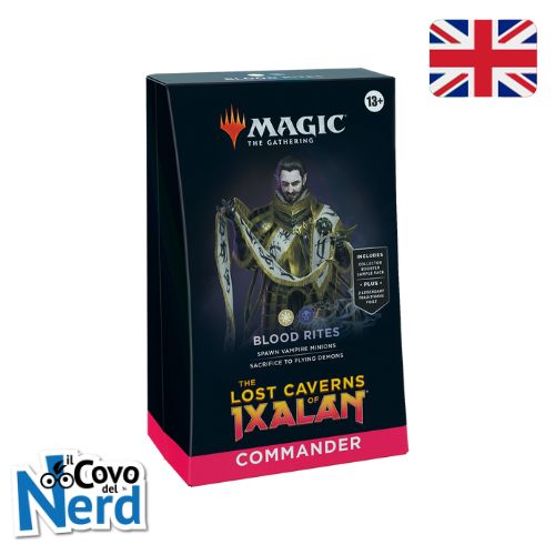 Blood Rites Commander Deck ENG - The Lost Caverns of Ixalan - Magic the Gathering