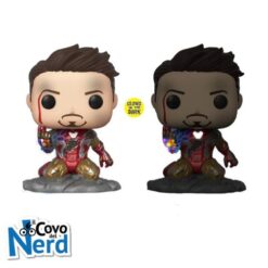 Alternative view of Funko POP! Marvel: Avengers Endgame - Iron Man (I Am Iron Man) Special Edition Glows in the Dark 580