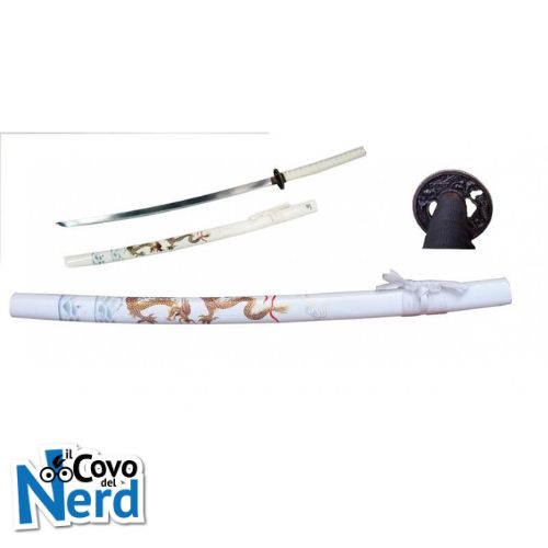 Katana Drago di Lijiang Bianca