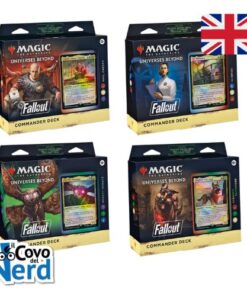 Fallout Commander Decks ENG Display (4 Decks) - Magic the Gathering