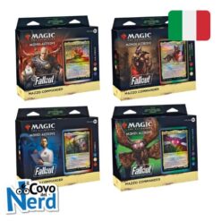 Fallout Commander Decks ITA Display (4 Decks) - Magic the Gathering
