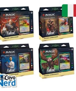 Fallout Commander Decks ITA Display (4 Decks) - Magic the Gathering