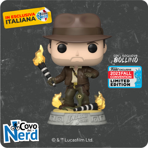 Funko POP! Movies: Indiana Jones w/Snakes #1401 (2023 NYCC Limited Edition)