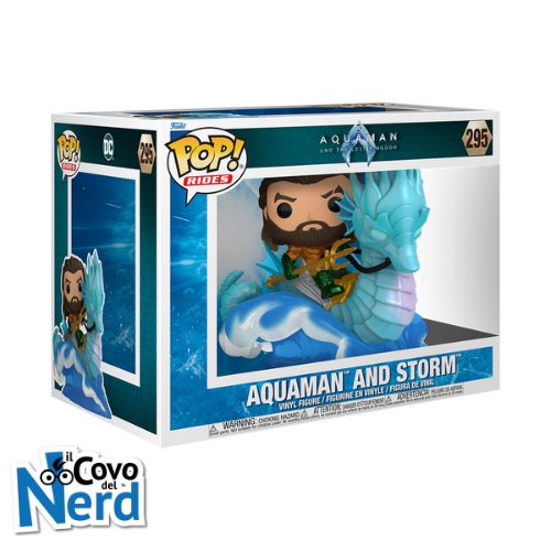 Funko POP! Ride Superdeluxe: Aquaman and the Lost Kingdom – Aquaman and Storm 295
