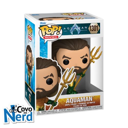 Funko POP! Movies: Aquaman and the Lost Kingdom – Aquaman Hero Suit 1301