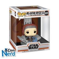 Funko POP! Deluxe: Star Wars The Mandalorian S9 - Bo-Katan Kryze on the Throne 669