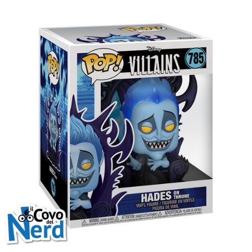 Funko POP! Deluxe: Disney Villains - Hades on Throne 785