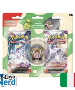 Lechonk Ritorno a Scuola - Gomma per Cancellare e 2 bustine - Pokémon TCG ITA