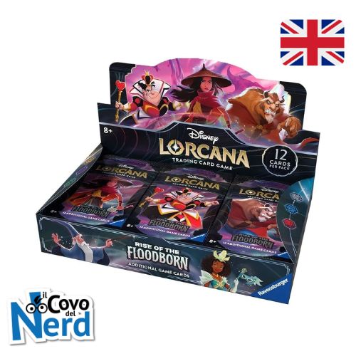 Rise of the Floodborn - Box 24 Bustine - Lorcana TCG Disney - ENG