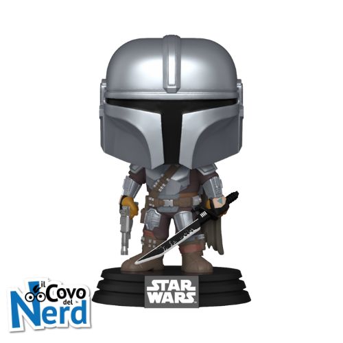 Alternative view of Funko POP! Star Wars: The Mandalorian S9 – The Mandalorian w/Darksaber 663