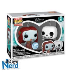 Funko POP! Keychain: The Nightmare Before Christmas 2 Pack - Sally & Jack Skellington