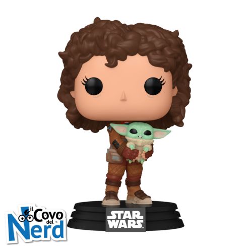 Alternative view of Funko POP! Star Wars: The Mandalorian S9 – Peli Motto w/Grogu 665