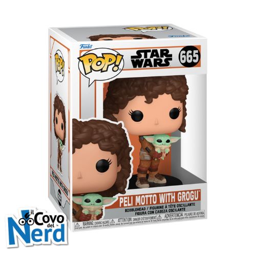Funko POP! Star Wars: The Mandalorian S9 – Peli Motto w/Grogu 665