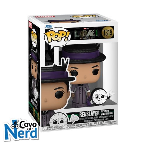 Funko POP! Marvel: Loki S2 - Renslayer w/Miss Minutes (1893) 1315