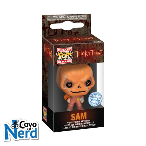 Funko POP! Keychain: Trick 'r Treat – Sam Special Edition