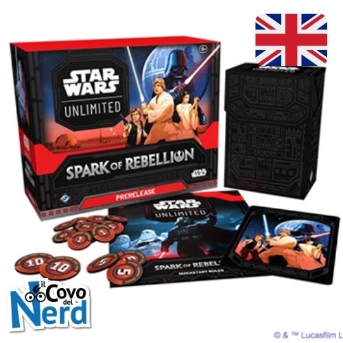 Spark of Rebellion Prerelease Pack - Star Wars Unlimited TCG ENG