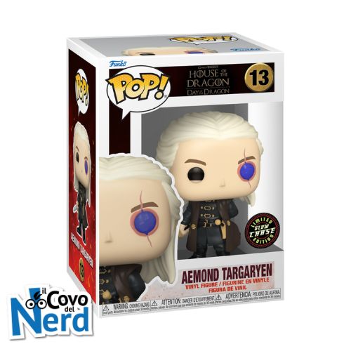 Funko POP! Television: House of the Dragon S2 - Aemond Targaryen Chase Exclusive Glows in the Dark 13