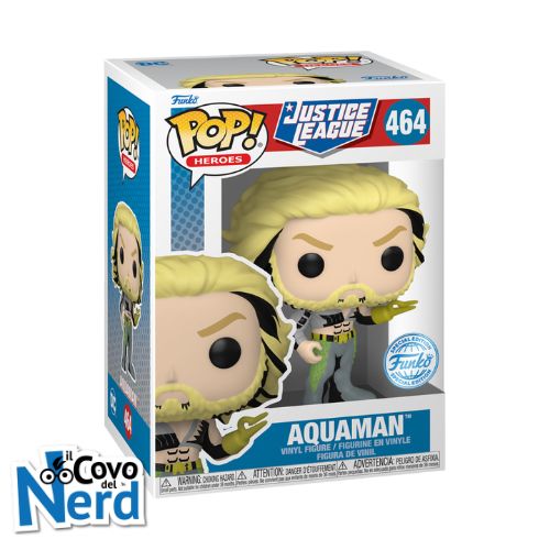 Funko POP! Heroes: Justice League - Aquaman Special Edition 464