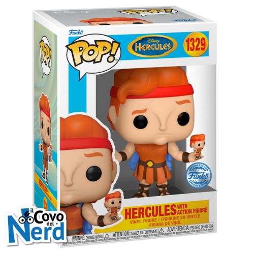 Funko POP! Disney: Hercules w/Action Figure Special Edition 1329