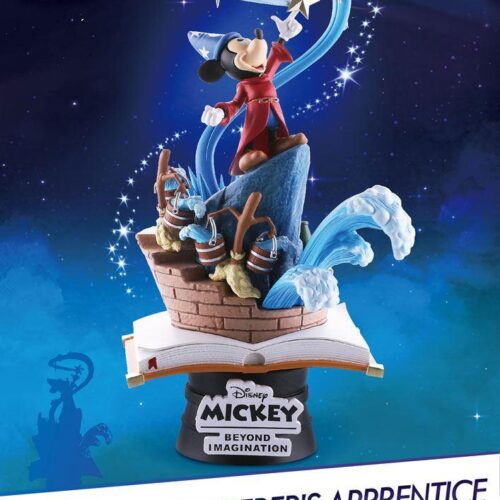 Alternative view of Mickey Mouse Figure: Disney - The Sorcerer's Apprentice Diorama - D-Stage 018 Beast Kingdom