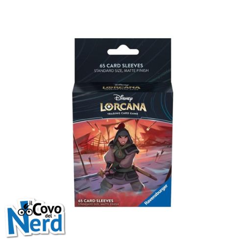 Bustine Protettive Mulan - Lorcana (65 pezzi)