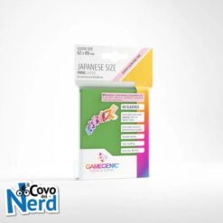 Prime Green Sleeves (60) Japanese Size Gamegenic