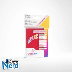Prime Red Sleeves (60) Japanese Size Gamegenic