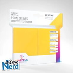Prime Yellow Sleeves (100) Standard Size Gamegenic