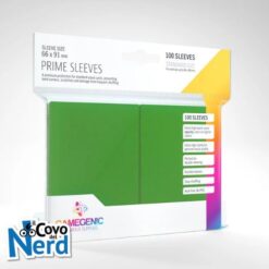 Prime Green Sleeves (100) Standard Size Gamegenic