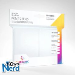 Prime White Sleeves (100) Standard Size Gamegenic
