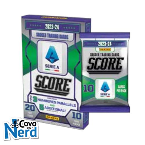 Retail Pack Box Score Serie A 2023-2024 Panini (20 Bustine)