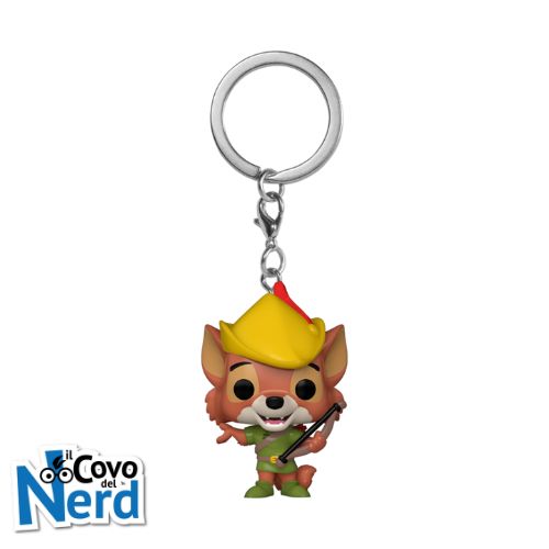 Alternative view of Funko POP! Keychain: Disney Robin Hood – Robin Hood
