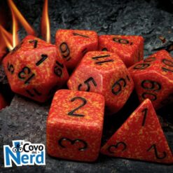 Set 7 Dadi Speckled Fire - Chessex 25303