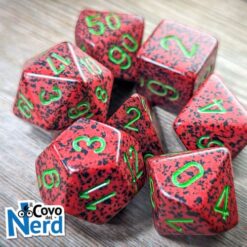 Set 7 Dadi Speckled Strawberry - Chessex 25304