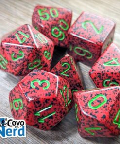 Set 7 Dadi Speckled Strawberry - Chessex 25304