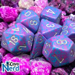 Set 7 Dadi Speckled Silver Tetra - Chessex 25347