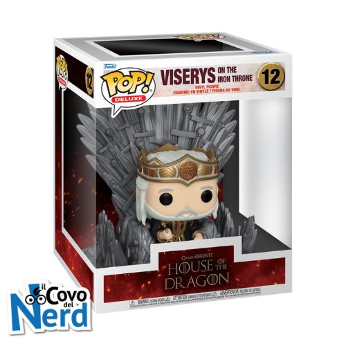 Funko POP! Deluxe: House of the Dragon S2 - Viserys on the Iron Throne 12