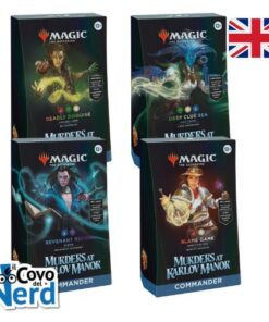 Murders at Karlov Manor Commander Decks Set ENG (4 Mazzi) - Magic the Gathering