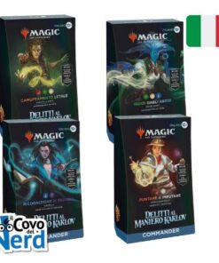 Delitti al Maniero Karlov Commander Decks Set ITA (4 Mazzi) - Magic the Gathering