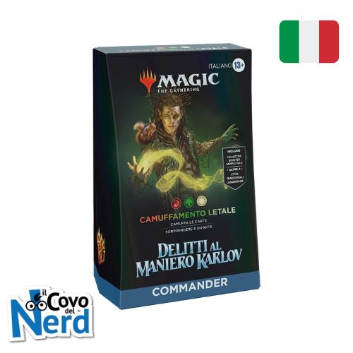 Camuffamento Letale Commander Deck ITA - Delitti al Maniero Karlov - Magic the Gathering