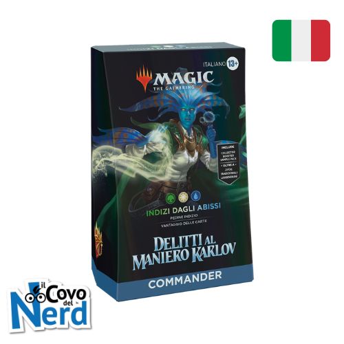 Indizi dagli Abissi Commander Deck ITA - Delitti al Maniero Karlov - Magic the Gathering