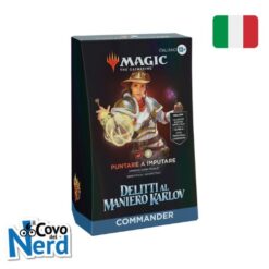 Puntare a Imputare Commander Deck ITA - Delitti al Maniero Karlov - Magic the Gathering