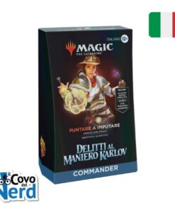 Puntare a Imputare Commander Deck ITA - Delitti al Maniero Karlov - Magic the Gathering