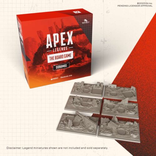 Alternative view of Apex Legend Boardgame Diorama Core Box Expansion ENG