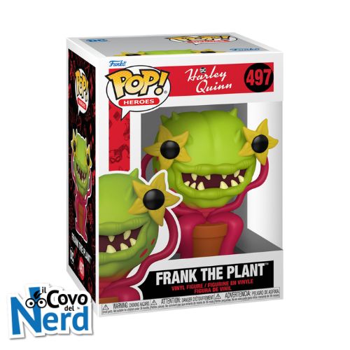 Funko POP! Heroes: Harley Quinn - Frank the Plant 497