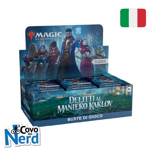 Delitti al Maniero Karlov Play Booster Display ITA (36 Bustine) Magic the Gathering
