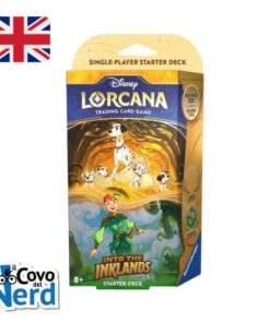 Starter Deck Amber/Emerald - Pongo & Peter Pan - Into the Inklands - Lorcana TCG Disney - ENG